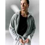 Куртка флисовая унисекс FLISKA, светло-серая, размер XS/S