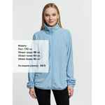 Куртка флисовая унисекс FLISKA, голубая, размер M/L