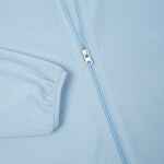 Куртка флисовая унисекс FLISKA, голубая, размер M/L