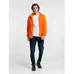 Куртка флисовая унисекс FLISKA, оранжевая, размер M/L