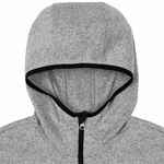 Жилет с капюшоном унисекс GOTLAND, серый, размер S