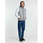 Жилет с капюшоном унисекс GOTLAND, серый, размер S