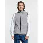Жилет с капюшоном унисекс GOTLAND, серый, размер S
