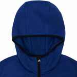 Жилет с капюшоном унисекс GOTLAND, синий, размер S