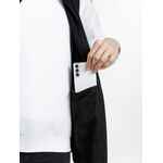 Жилет флисовый унисекс NESSE, черный, размер XS/S