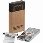 Магнитный беспроводной аккумулятор COOPER PRIME 10000 мАч, серебристый