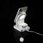 Зарядная станция с подсветкой COOPER DUO, белая