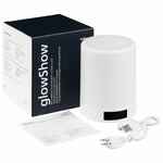 Мультимедийная станция с подсветкой GLOWSHOW, белая