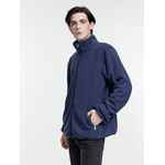 Куртка флисовая унисекс NESSE, темно-синяя, размер XS/S