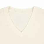 Жилет оверсайз унисекс TAD в сумке, молочно-белый, размер L/XL