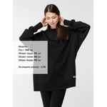 Джемпер оверсайз унисекс STATED в сумке, черный, размер L/XL