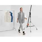 Жилет унисекс OBLAKO, светло-серый, размер ХS/S