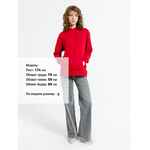 Худи унисекс WESTRAY, красное, размер S