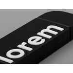 Флешка GUMMI на заказ, 64 Гб