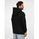 Худи унисекс оверсайз EASY STREET, черное, размер XS/S