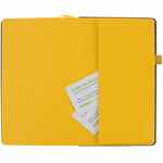 Ежедневник TON BLACK, недатированный, черный с желтым