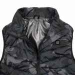 Жилет с подогревом THERMALLI VALMOREL, серый камуфляж, размер S