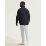 Толстовка унисекс CONRAD, темно-синяя, размер S