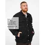 Куртка джинсовая O2, черная, размер M/L