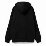 Худи оверсайз унисекс GO EASY, черное, размер S