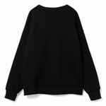 Свитшот оверсайз унисекс TRUE SELF, черный, размер S