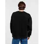 Свитшот оверсайз унисекс TRUE SELF, черный, размер S