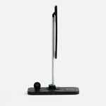 Настольная лампа с беспроводной зарядкой POWER LIGHT, черная