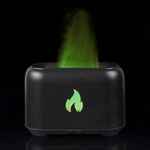 Увлажнитель-ароматизатор FIRE FLICK с имитацией пламени, черный