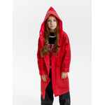 Дождевик детский RAINDROP KIDS, красный, 8 лет (рост 118-128)