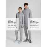 Худи унисекс BEGI, серое, размер XS