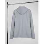 Куртка с капюшоном унисекс BEGI, серая, размер S