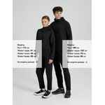 Куртка с капюшоном унисекс BEGI, черная, размер S