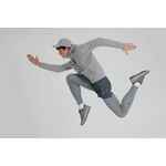 Анорак унисекс LOVI, серый, размер XS