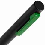 Ручка шариковая INKOLOR, черная с зеленым