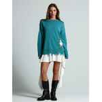 Свитер оверсайз TRICKSY NET GRUNGE на заказ, акрил, размер S/M