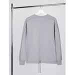 Свитшот унисекс VOZDUH, светло-серый, размер XS/S