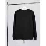 Свитшот унисекс VOZDUH, черный, размер XS/S