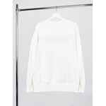 Свитшот оверсайз унисекс VOZDUH, молочно-белый, размер XS/S