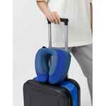 Чемодан PLATTA, черный с синим