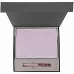 Коробка MEMORIA с ложементом под ежедневник и ручку, VER. 2, серая