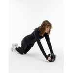 Ролик для пресса с ковриком PRESSWORK, черный