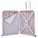 Чемодан VICTORIA L, белый