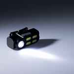 Налобный фонарик аккумуляторный ALNES, черный