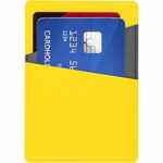 Картхолдер DUAL, серо-желтый
