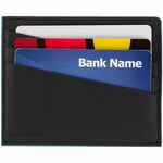 Картхолдер MULTIMO, черный с бирюзовым