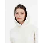 Худи оверсайз унисекс SNUGGIE, молочно-белое, размер XS/S