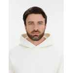 Худи оверсайз унисекс SNUGGIE, молочно-белое, размер XS/S