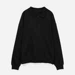 Свитшот оверсайз унисекс S6, черный, размер XS/S