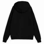 Толстовка унисекс оверсайз ZIPPY, черная, размер XS/S