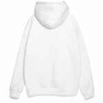 Толстовка унисекс оверсайз ZIPPY, белая, размер XS/S
